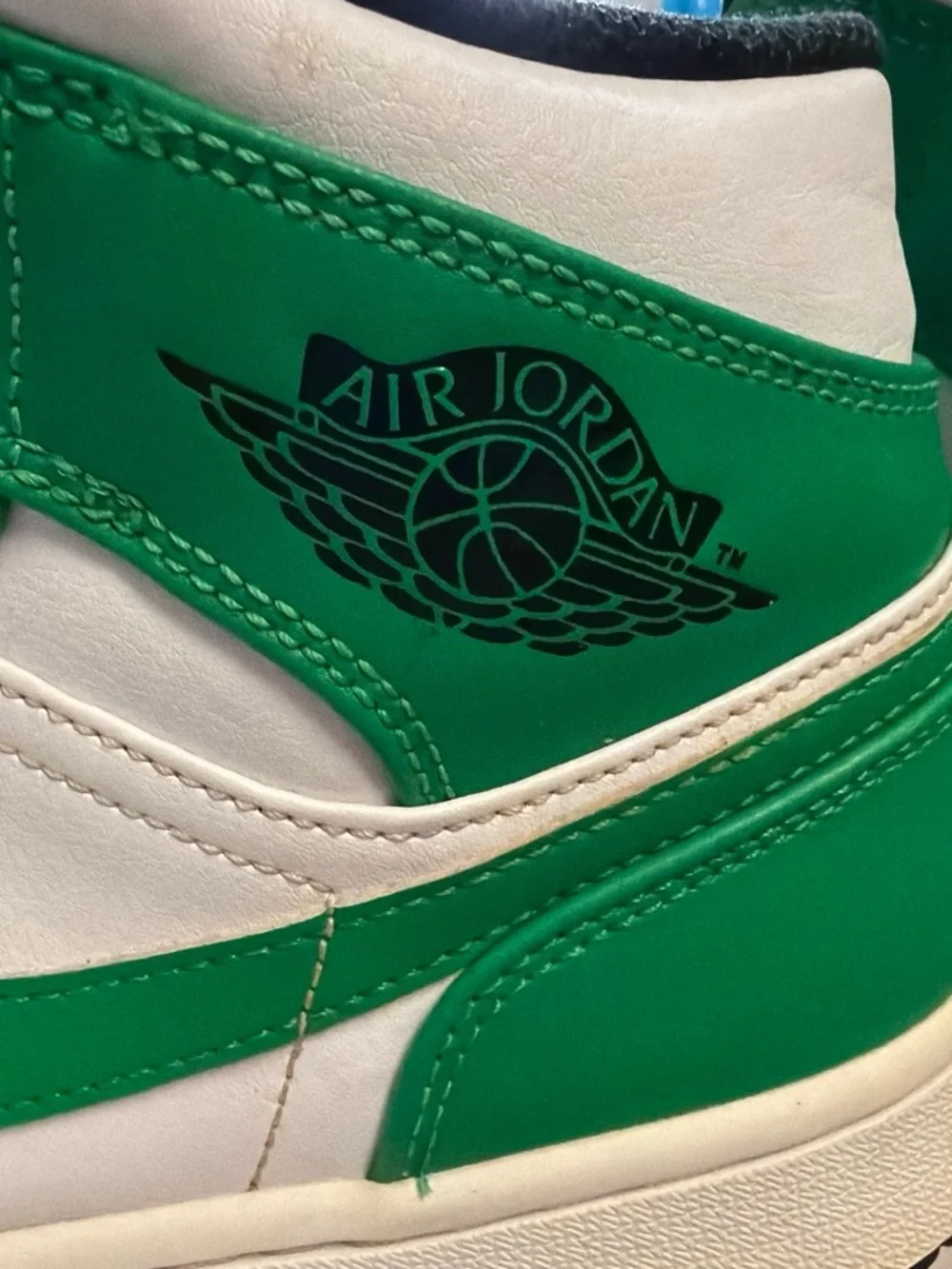 Nike Air High-Top Sneakers ‘Lucky Green’